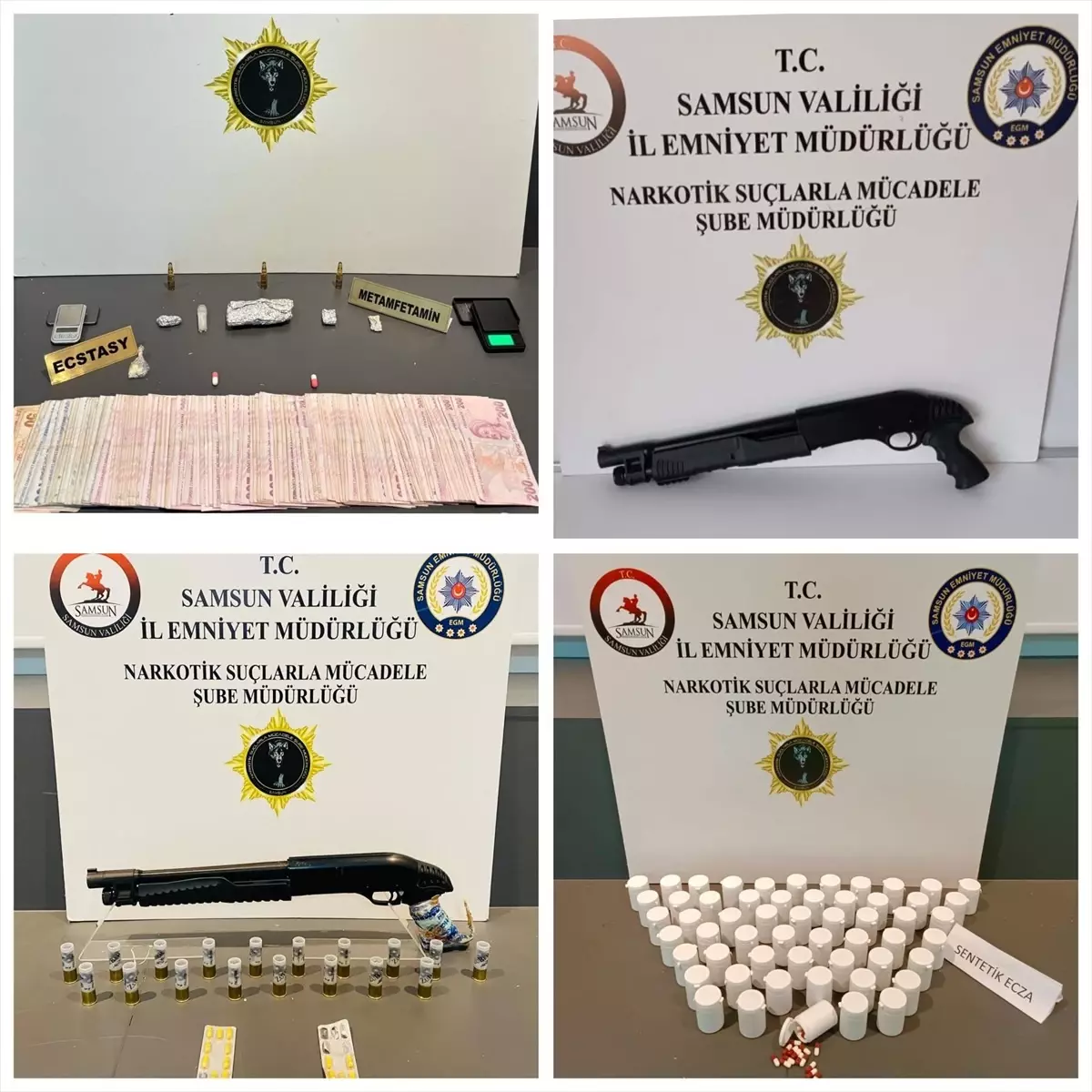 Samsun'da Uyuşturucu Operasyonu: 5 Gözaltı