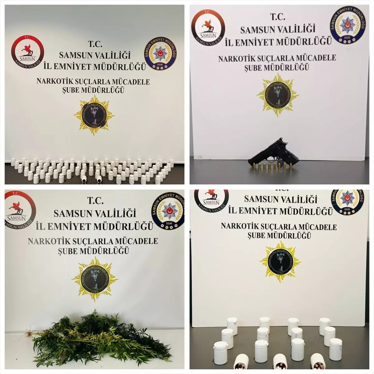 Samsun'da Uyuşturucu Operasyonu: 5 Gözaltı