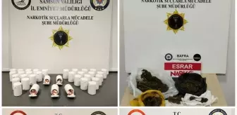 Samsun'da Uyuşturucu Operasyonu: 5 Gözaltı