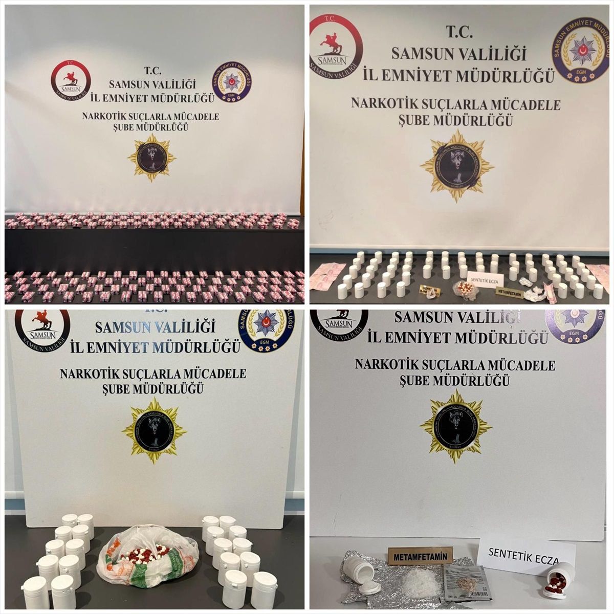 Samsun'da Uyuşturucu Operasyonu: 5 Gözaltı