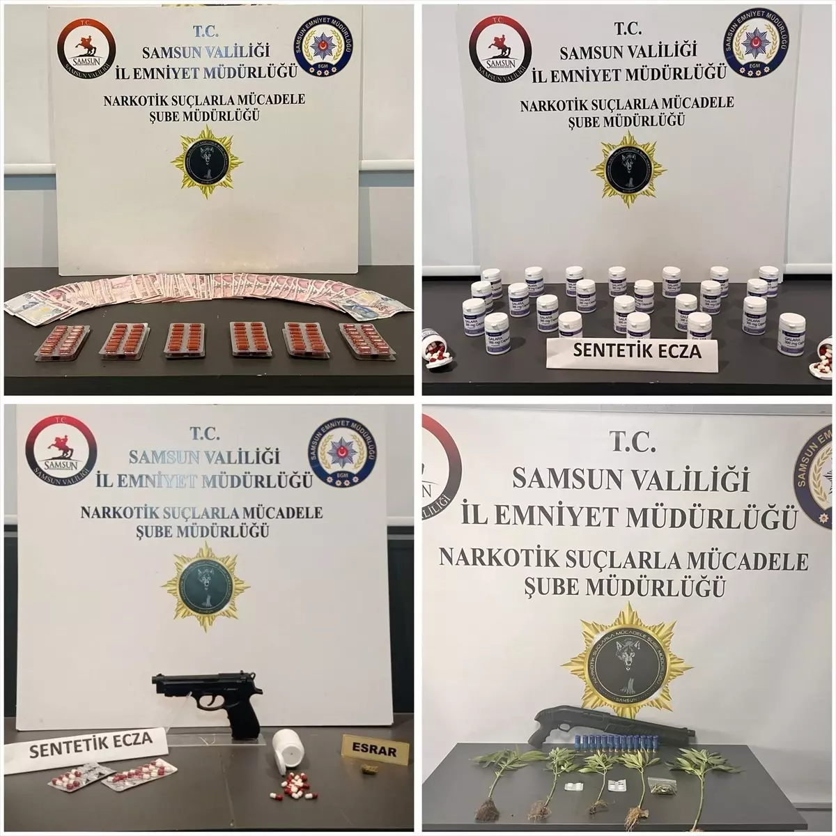 Samsun'da Uyuşturucu Operasyonu: 6 Gözaltı