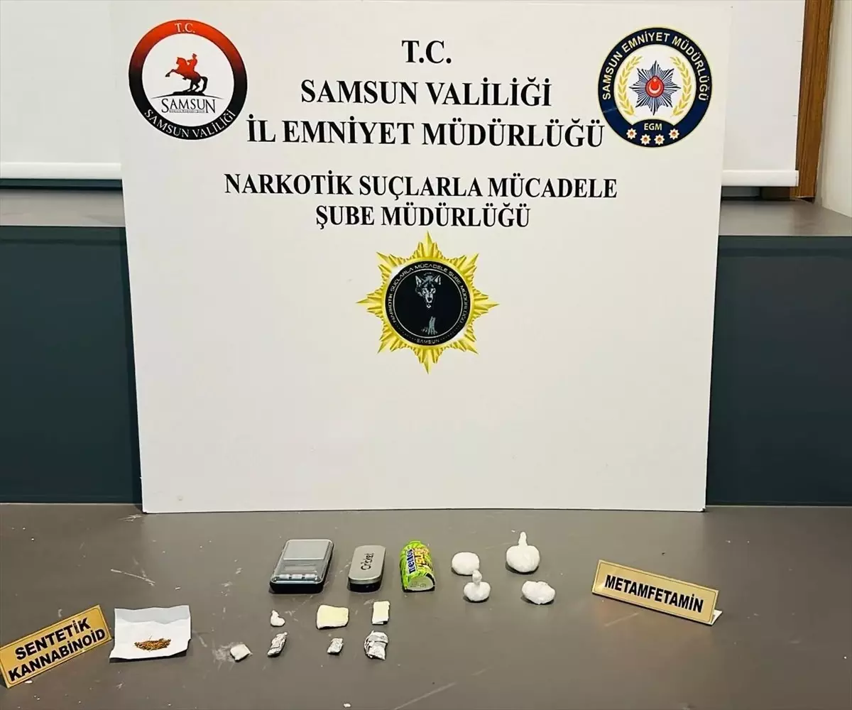 Samsun'da Uyuşturucu Operasyonu: İki Zanlı Gözaltına Alındı