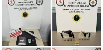 Samsun'da Uyuşturucu ve Silah Operasyonu: 7 Gözaltı