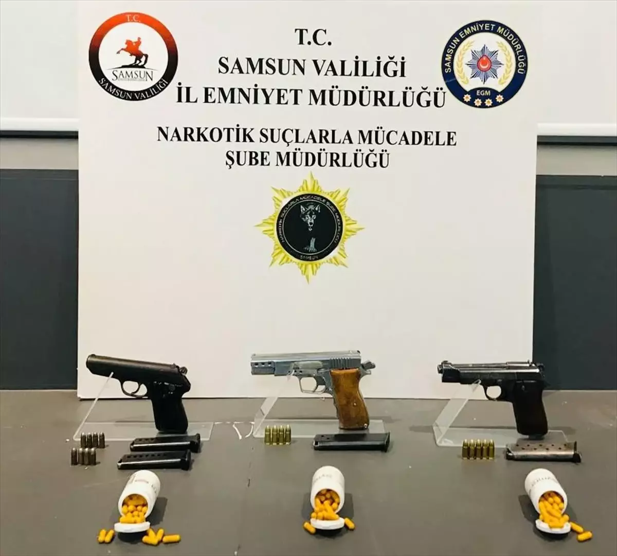 Samsun'da Uyuşturucu ve Silah Operasyonu: İki Gözaltı