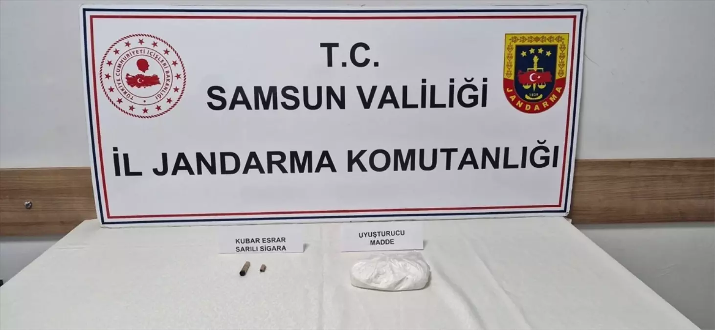 Samsun'da Uyuşturucu Operasyonu: 3 Zanlı Gözaltında