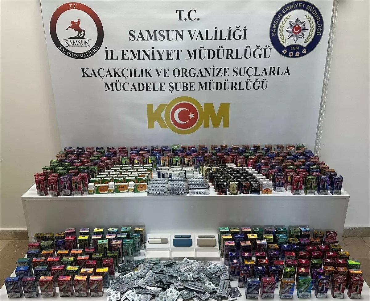 Samsun'da Kaçakçılık Operasyonu: 1 Gözaltı