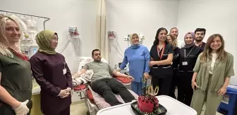 Samsun Eğitim ve Araştırma Hastanesi'nde 100. Kök Hücre Bağışı Kutlandı