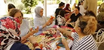 Samsun'da Kültür Yolu Festivali'nde El Sanatları Etkinlikleri