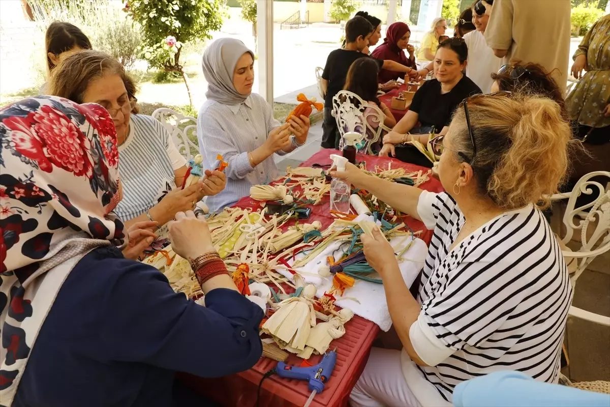 Samsun'da Kültür Yolu Festivali'nde El Sanatları Etkinlikleri