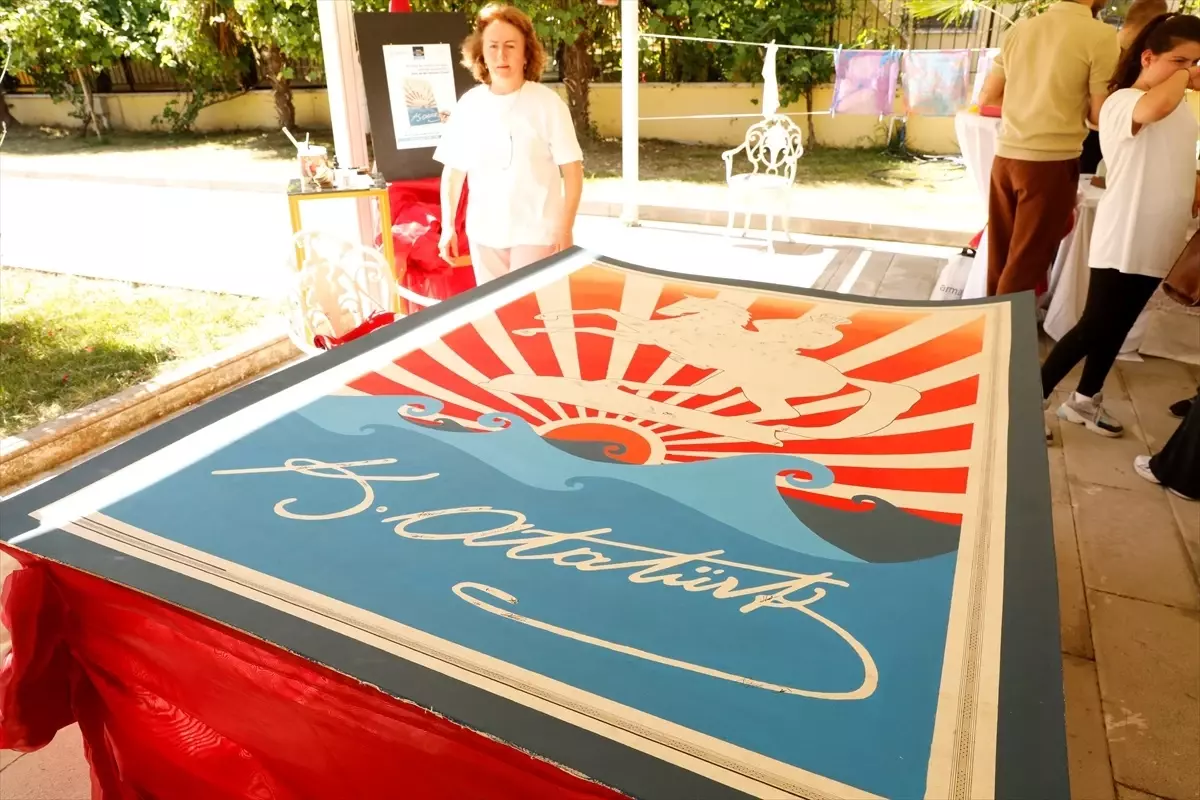 Samsun'da Türkiye Kültür Yolu Festivali'nde Kenevir Kağıdına 1919 İmza
