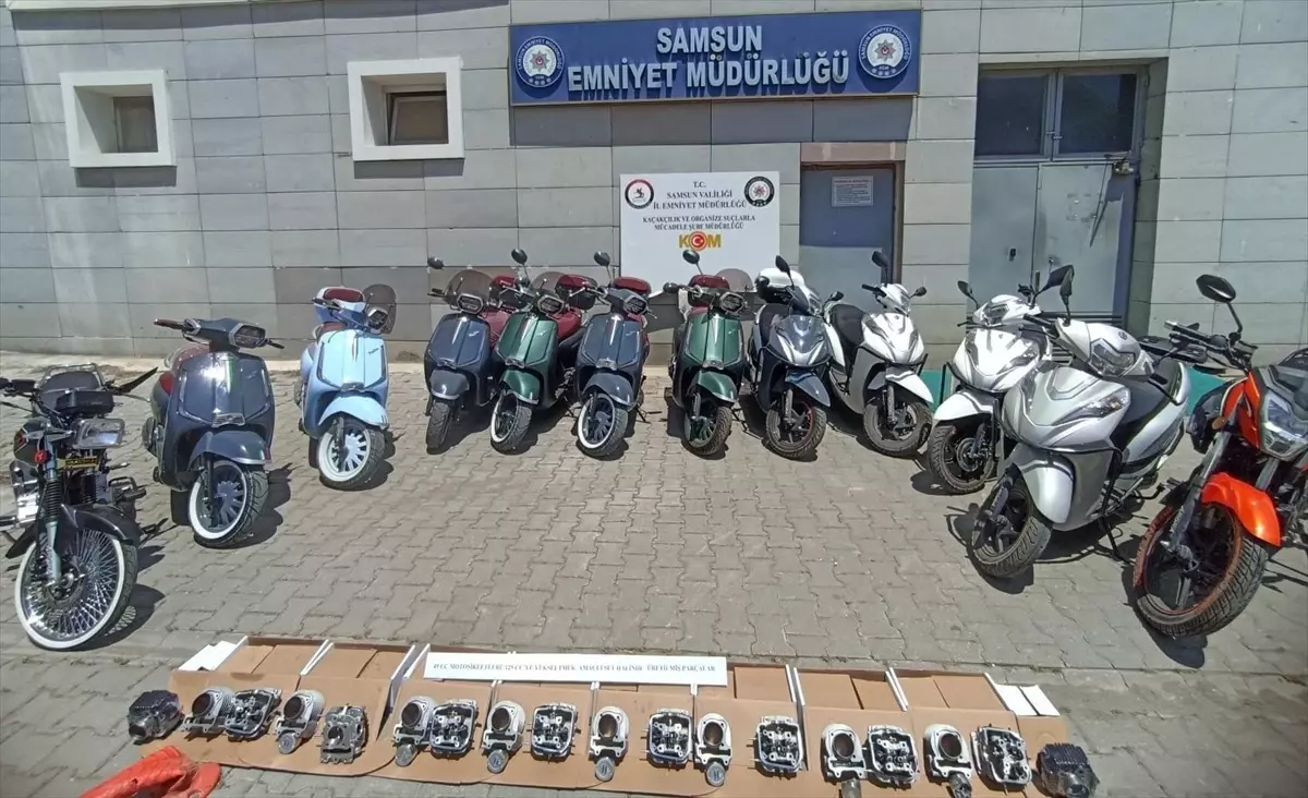 Samsun Merkezli 6 İl'de Motosiklet Dolandırıcılığı Operasyonu