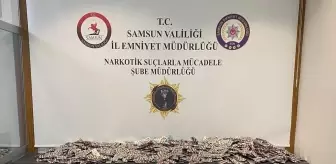 Samsun Otobüs Terminalinde 55 Bin Uyuşturucu Hap Ele Geçirildi