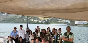 Genç Yeşilay Lise Komisyonu'ndan Ayvacık Gezisi