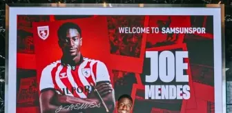 Samsunspor, Joe Mendes ile Anlaştı