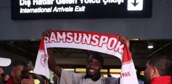 Samsunspor'un Yeni Transferi Antoine Makoumbou Samsun'a Geldi