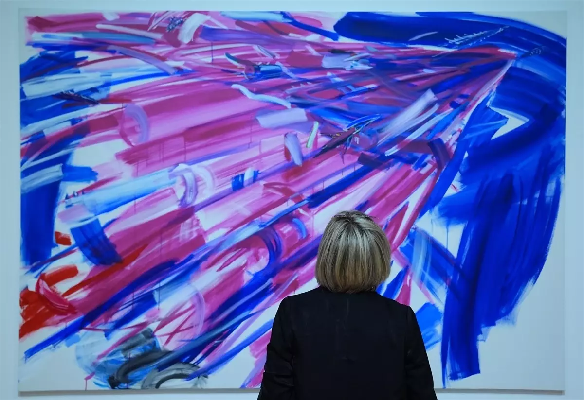 Şeniz Aksoy'un 'Uzaklaşan Gelecek, Hatırlanan Manzaralar' Sergisi Başkentte Açıldı