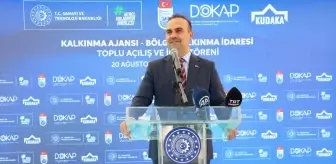 Sanayi ve Teknoloji Bakanı Kacır, Bayburt'ta açılış ve imza töreninde konuştu Açıklaması