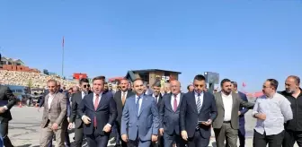 Bakan Kacır, Ergan Dağı Kış Sporları ve Doğa Turizm Merkezi'ni Ziyaret Etti