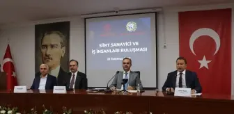 Bakan Kacır Siirt'te Esnafı Ziyaret Etti ve İş Dünyasıyla Buluştu
