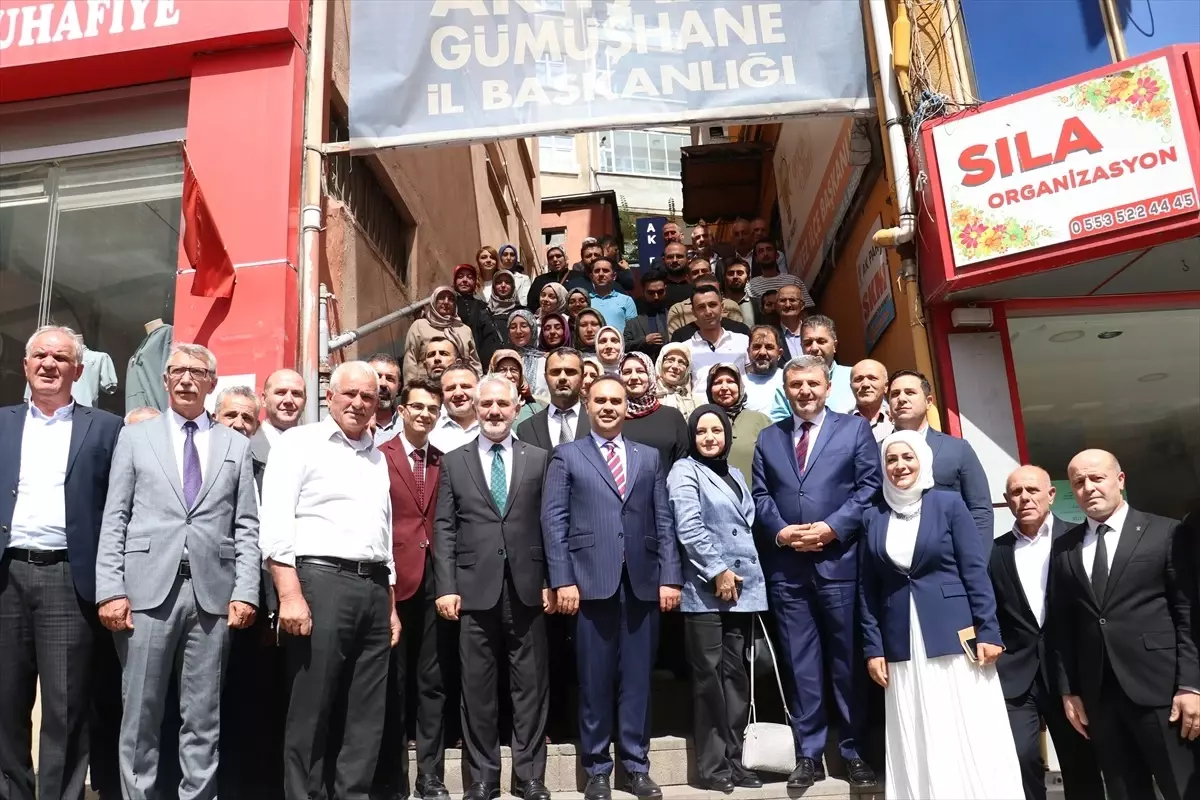 Sanayi ve Ticaret Bakanı Kacır, Gümüşhane'de konuştu Açıklaması