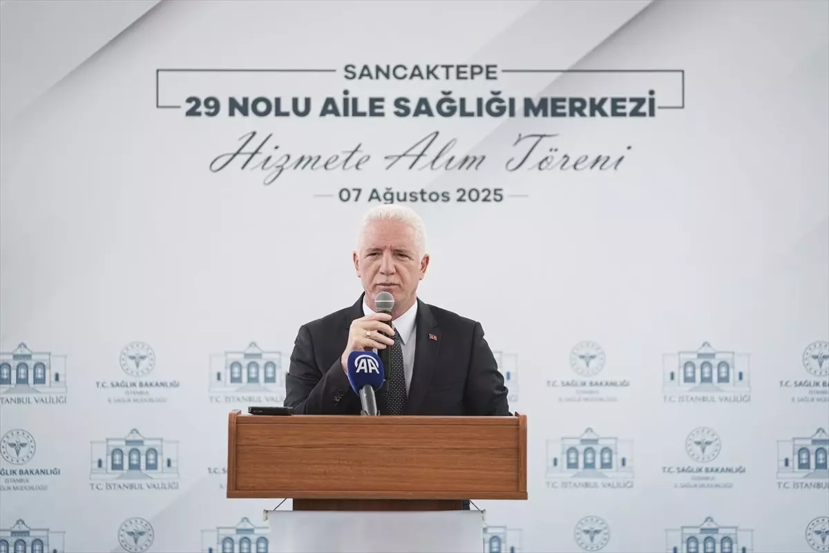 Sancaktepe 29 Nolu Aile Sağlığı Merkezi törenle açıldı