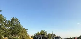 Afyonkarahisar'da Seyir Halindeki Otomobil Yandı