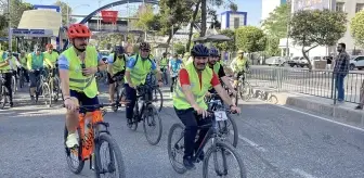 Şanlıurfa'da 12. Yeşilay Bisiklet Turu Düzenlendi