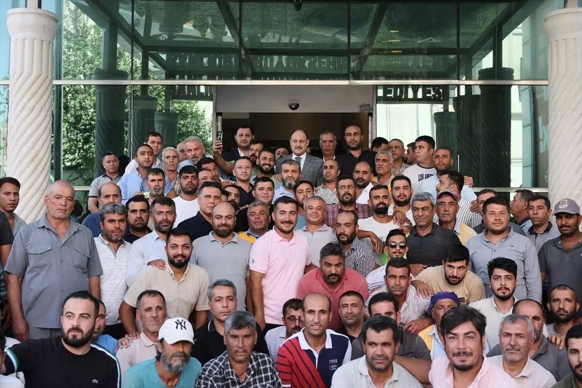 Şanlıurfa'da 218 Geçici İşçi Daimi Kadroya Alındı