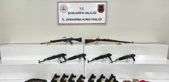 Şanlıurfa'da Ruhsatsız Silah Operasyonu: Çok Sayıda Silah ve Mermi Ele Geçirildi
