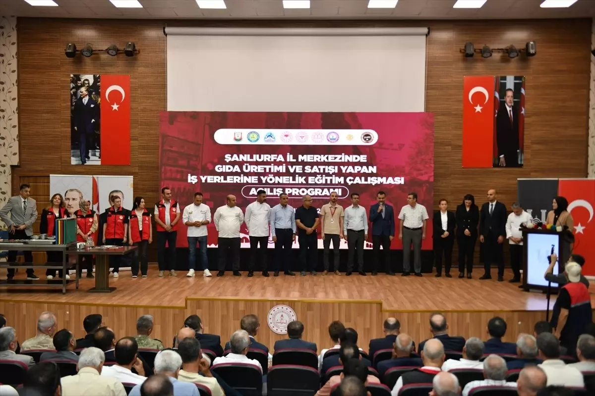 Şanlıurfa'da Gıda İşletmeleri İçin Eğitim Programı Başlatıldı