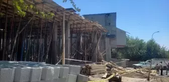 Şanlıurfa'da İnşaatta Tablanın Çökmesi Sonucu 7 İşçi Yaralandı