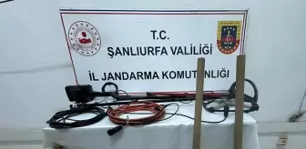 Suruç'ta İzinsiz Kazı Yapan 4 Şüpheli Suçüstü Yakalandı