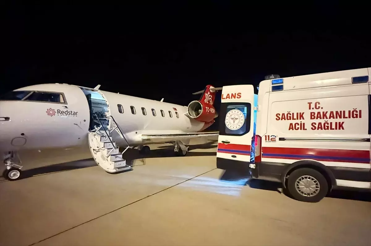 Kalp Rahatsızlığı Olan Bebek İstanbul'a Sevk Edildi