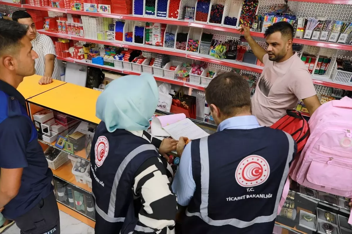 Şanlıurfa’da Kırtasiye Ürünlerine Denetim