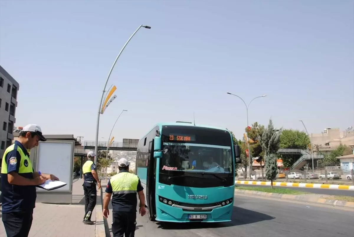 Şanlıurfa'da Klimalı Toplu Taşıma Denetimi: 145 Araca Ceza Kesildi