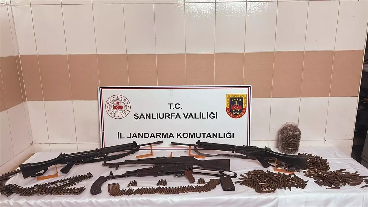 Şanlıurfa'da Silah Kaçakçılığı Operasyonunda 3 Gözaltı