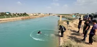 Şanlıurfa'da Sulama Kanalına Akan Genç İçin Arama Kurtarma Çalışmaları Başlatıldı