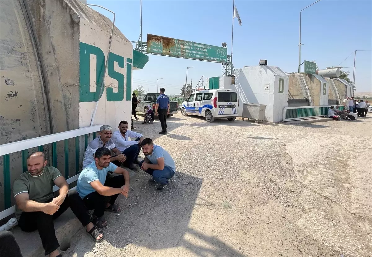 Şanlıurfa'da Akıntıya Kapılan Kişiyi Arama Çalışmaları Devam Ediyor