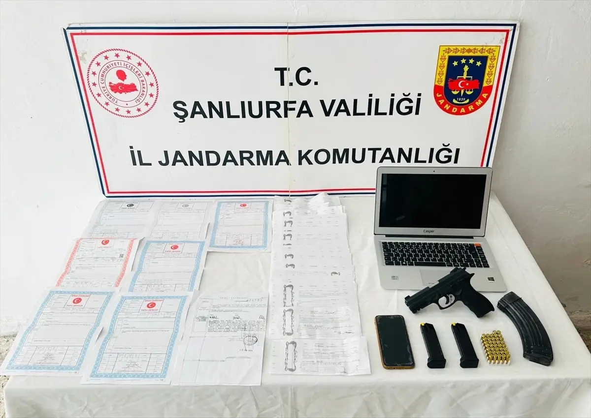 Şanlıurfa'da Tefecilik Operasyonu: 1 Gözaltı