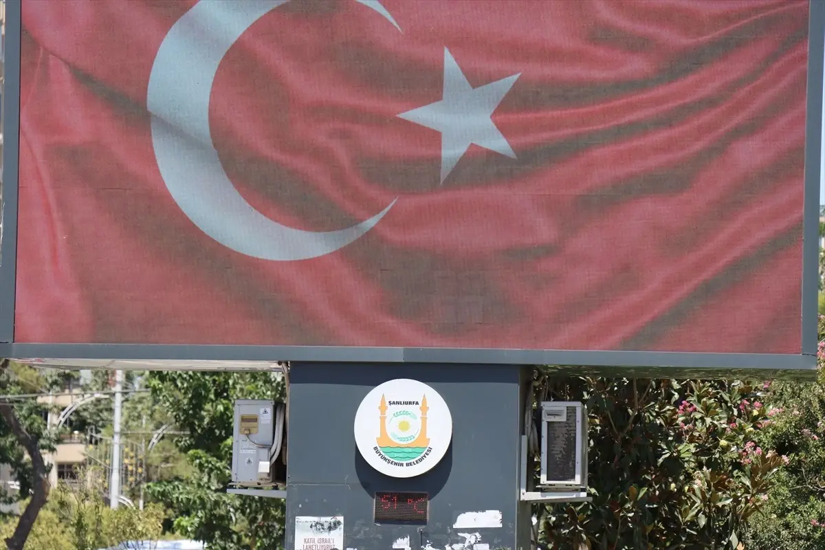Şanlıurfa'da Sıcaklık 51 Dereceye Ulaştı