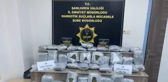 Şanlıurfa'da 28 Kilogram Sentetik Uyuşturucu Ele Ge geçirildi