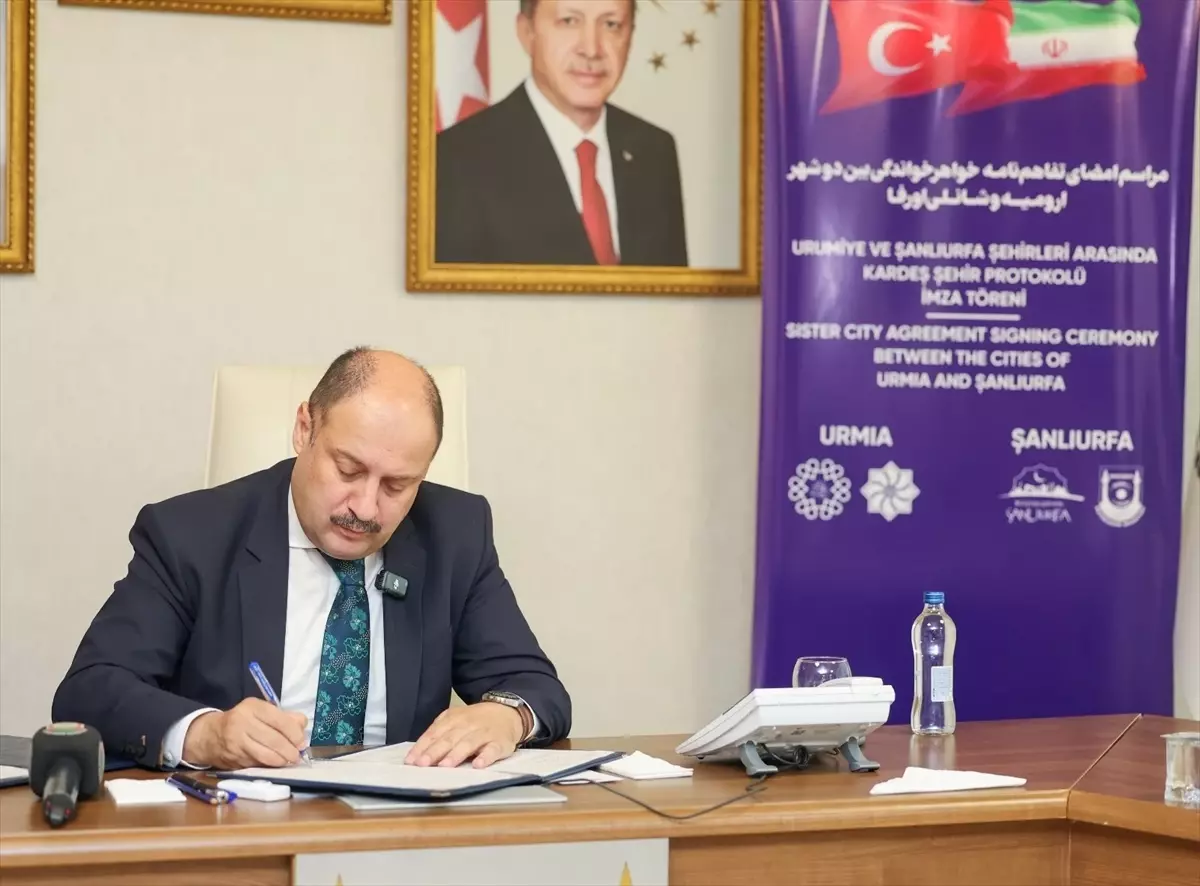 Şanlıurfa ve Urumiye Arasında Kardeş Şehir Protokolü İmzalandı