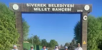 Urfa Bisiklet Topluluğu'ndan 'Maviyi Koru Yeşili Çoğalt' Temalı Bisiklet Turu