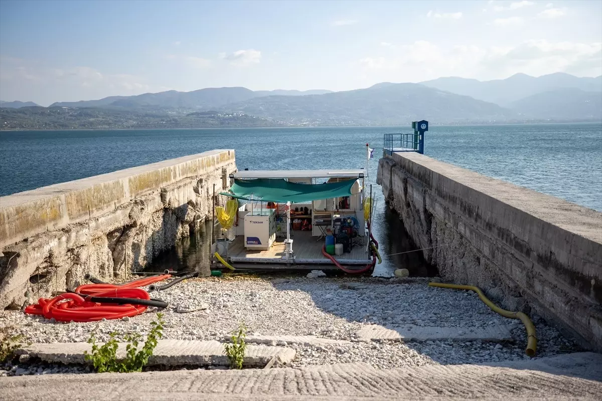Sapanca Gölü'nde azalan su miktarı nedeniyle tedbir alınacak