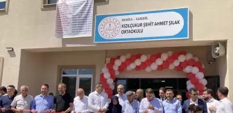 Sarıgöl'de yapımı tamamlanan okul binası açıldı