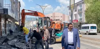 Sarıkamış'ta Kaldırım Yenileme Çalışmaları Başladı
