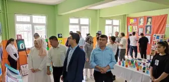 Palas Ortaokulu'ndan Yıl Sonu Resim Sergisi