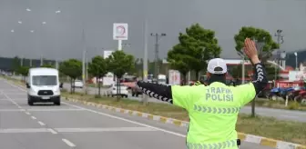 Şarkışla'da Kurban Bayramı Öncesi Trafik Denetimleri Arttı