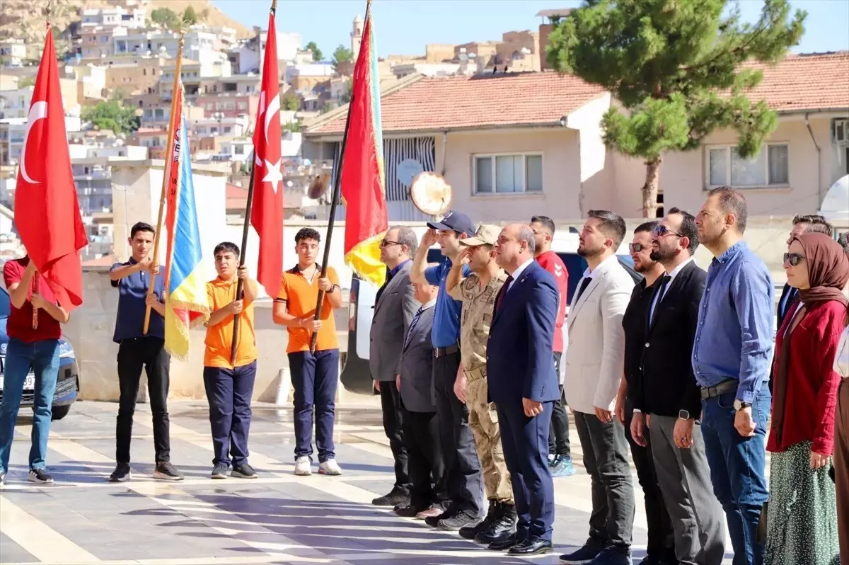 Mardin'in Savur İlçesinde İlköğretim Haftası Töreni