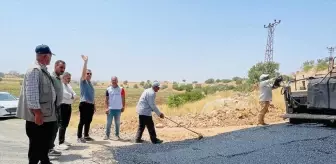 Savur'da Asfaltlama Çalışmaları Başladı
